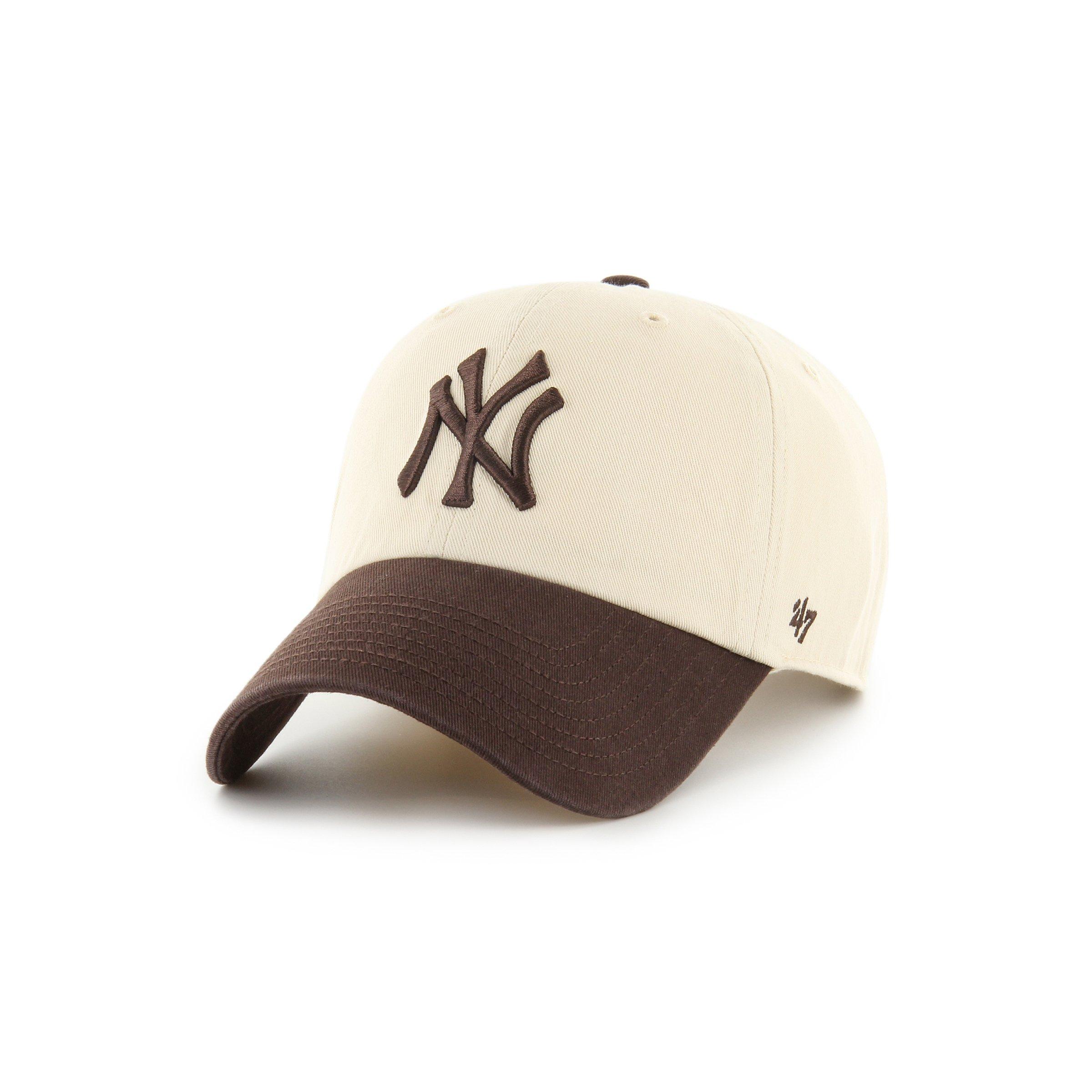 47 New York Yankees 2 Tone Cleanup Snapback Hat - Tan - TAN